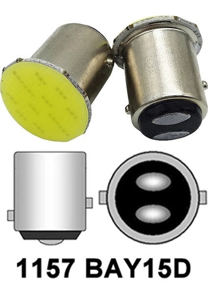 1156 BA15S Stili Kırmızı 1x BA15S LED Cob 12V 12 Smd 7000K BAY15D Cob LED Ampul Araba Dönüş Sinyali Işık Ters Fren Park Lambaları Beyaz Kırmızı (Yurt Dışından) indirimleri