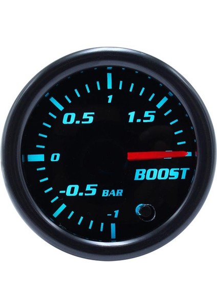 Boost Göstergesi Bar Stili 7 Renk Acometro Rpm Metre LED Araba Oto Takometre Ölçer Ölçer Vakum Araba Metre Pointer Benzinli Motor Için Evrensel (Yurt Dışından)
