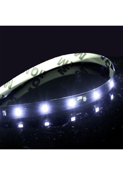 Kırmızı Araba LED Şerit Şekillendirme Dekoratif Ortam Işığı 30CM 15 Smd Lamba Su Geçirmez LED Esnek Atmosfer Işığı Beyaz Kırmızı Sarı Mavi (Yurt Dışından) fiyatları