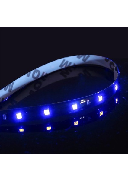 Kırmızı Araba LED Şerit Şekillendirme Dekoratif Ortam Işığı 30CM 15 Smd Lamba Su Geçirmez LED Esnek Atmosfer Işığı Beyaz Kırmızı Sarı Mavi (Yurt Dışından) indirimleri