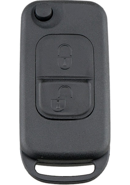 Siyah Stil 2 Düğme 2022 Yeni Araba Anahtarı Kutusu Flip Katlanır Kabuk Uzaktan Fob 2 Düğme Formercedes Benz Slk E113 A C E S W168 W202 W203 (Yurt Dışından) fırsatları