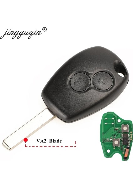 HU136 Anahtar Stili ID46 PCF7947 Çip Jingyuqin 2btn Uzaktan Anahtar Renault Duster Modus Clio 3 Twingo Dacıa Logan Sandero Kangmhz PCFFF7952E Çip (Yurt Dışından)