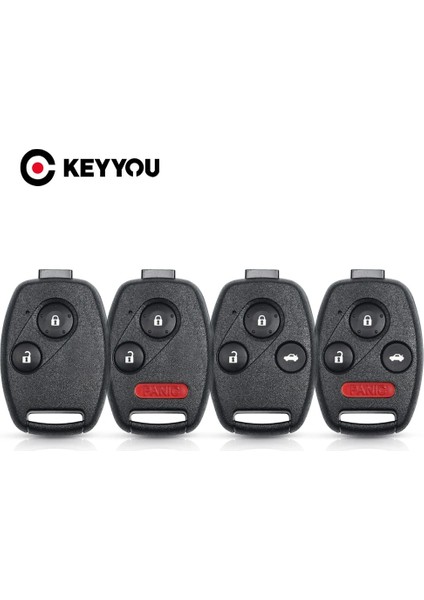 Pad Stili ile 3 Düğme Keyyou Honda Accord Crv Pilot Civic Için Yedek Araba Anahtarı Durum Kabuk Kapak (Yurt Dışından) fiyatları