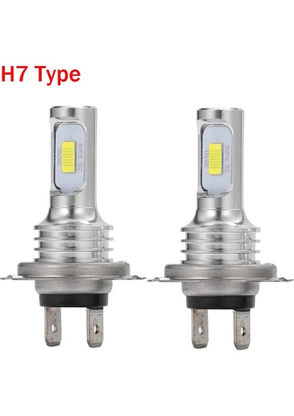 H7 Stili 6000K 2 Adet LED Araba Far H11 H7 Ampul H4 Hk Sarı Işık 6000K Beyaz Işık K Buz Mavisi Sis Lambası (Yurt Dışından)