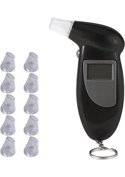 Arka Işık Stili Olmadan Lamjad LCD Dijital Alkol Test Cihazı Analiz Cihazı Breathalyzer Nefesten Alkol Test Cihazı Alkol Alkolmetre Alkol Ölçer (Yurt Dışından)