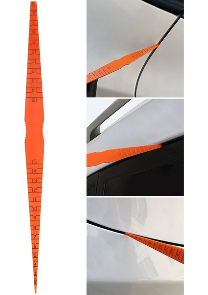 Araba Paneli Boşluk Hizalama Ölçer Kaput Boşluk Ölçüm Ölçeği Için Basit Aracı Milimetre Araba Styling (Yurt Dışından)
