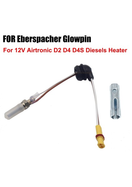 Kızdırma Bujisi 12V Tarzı Eberspacher Için 12V 24V Glowpin Glow Pabucu Seramik Kva Airtronic D2 D4 D4S Dizel Isıtıcı Anahtarlı (Yurt Dışından) fiyatları