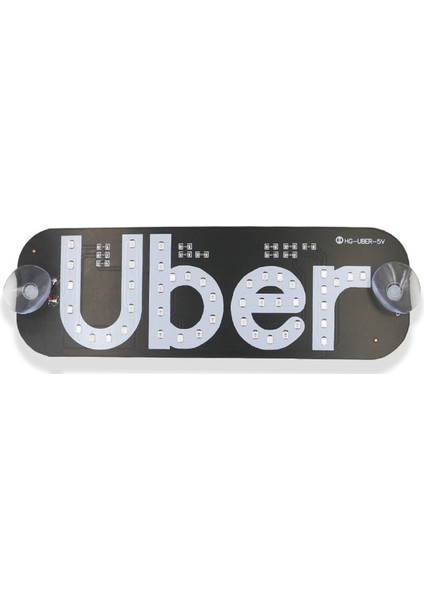 Mavi Stil Taksi Uber Göstergesi Işaret Işığı Parlak Led'li Ön Cam Logo Lambası Ampul Işareti Sembol Işaretleyici Çalışıyor Çalışma (Yurt Dışından) indirimleri