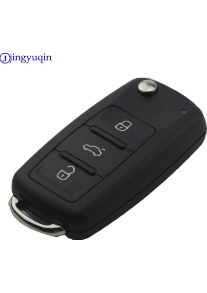 4 Düğme Jingyuqin Flip Fob Uzaktan Araba Anahtarı Kılıf Kapak Kabuk Vwvolkswagen Caddy Eos Golf Jetta Beetle Polo Up Tiguan (5kad) (Yurt Dışından) fırsatları