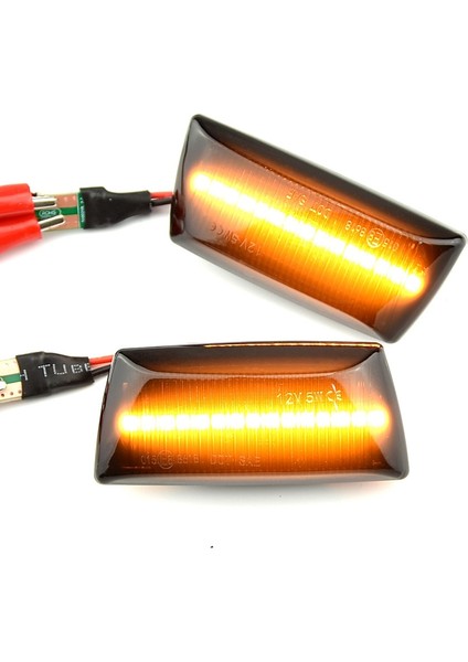 Kristal Beyazı Opel Insignia Astra H Corsa D Zafira B Chevrolet Cruze LED Dinamik Yan Işaretleyici Dönüş Sinyali Işığı Sıralı Flaşör Lambası (Yurt Dışından) modelleri