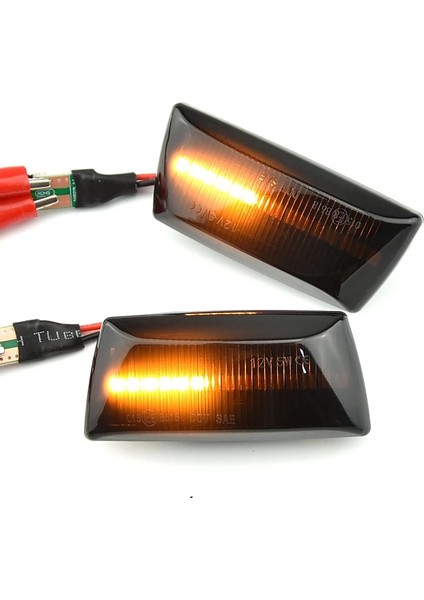 Kristal Beyazı Opel Insignia Astra H Corsa D Zafira B Chevrolet Cruze LED Dinamik Yan Işaretleyici Dönüş Sinyali Işığı Sıralı Flaşör Lambası (Yurt Dışından) indirimleri