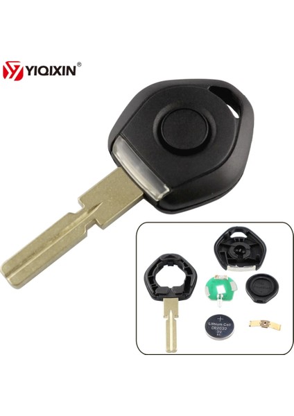 Yıqıxın Eski Stil Anahtar Bmw Z3 E36 E34 E38 E39 Transponder Anahtar Kabuk Uzaktan Araba Anahtarı Durumda 4 Parça HU58 ile LED Işık (Yurt Dışından)