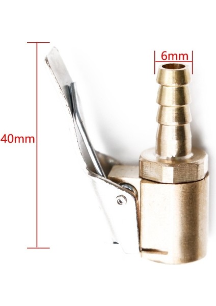 Pagoda Arayüzü 6mm Stili Ar Aksesuarları Araba Hava Pompası Dişli Nozul Adaptörü Araba Pompası Aksesuarları Hızlı Dönüştürme Kafası Klips Tipi Nozul (Yurt Dışından)