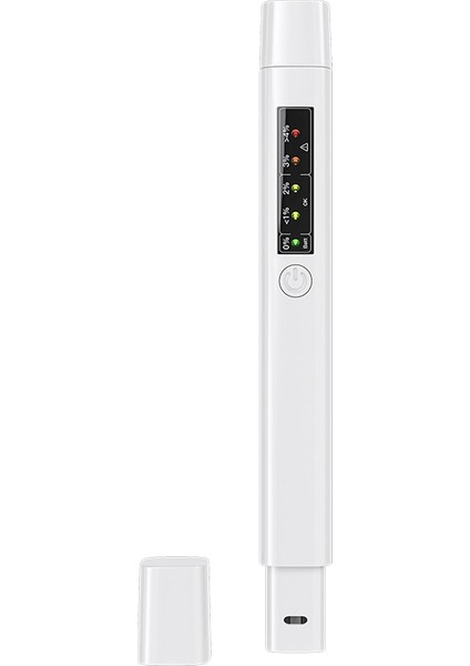 Beyaz Stil Evrensel Fren Yağı Test Cihazı Doğru Yağ Si Teşhis Araçları LED Göstergesi Sıvı Test Kalemi Otomotiv Fren Yağı Test Cihazı (Yurt Dışından)