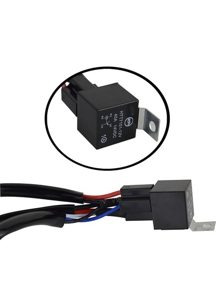 12V Tek Kurşun Stili Auxting Araba LED Işık Çubuğu Tel 3m 12V 40A Kablo Demeti Röle Tezgah Kablo Kiti Sigorta Otomatik Sürüş Offroad LED Çalışma Lambası (Yurt Dışından) indirimleri