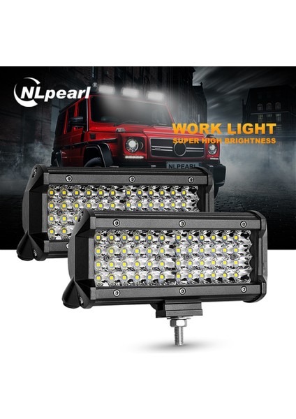 1 Adet 144W LED Çubuk Stili Nlpearl W 144W Traktörk Spotlight Için LED Çalışma Işık Çubuğu LED Işık Çubuğu Offroad Tekne Araba Kamyon Atv Suv 4x4 12V 24V (Yurt Dışından) fiyatları