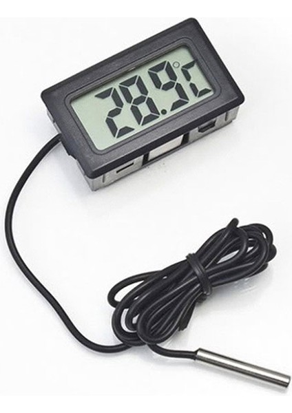 Beyaz Stil Mini Sıcaklık Sensörü LCD Araba Dijital Termometre Higrometre Sıcaklık Kapalı Açık Nem Ölçer Ölçer Aletleri (Yurt Dışından) fiyatları