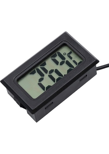 Beyaz Stil Mini Sıcaklık Sensörü LCD Araba Dijital Termometre Higrometre Sıcaklık Kapalı Açık Nem Ölçer Ölçer Aletleri (Yurt Dışından) indirimleri