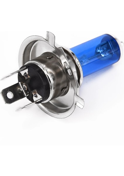 2 Adet H1 100W 2 Adet H4 H1 100W Araba Xenon Gaz Lambaları Halojen Far 6000K Far Işıkları Mavi Kabuk Ön Ampuller Oto Araba Lambaları (Yurt Dışından)