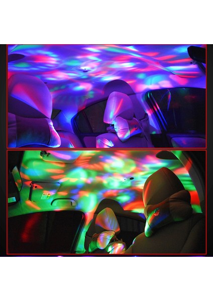 Android ile USB Dj Lamba LED Bar Gece Lambası LED Rgb Disko Işıkları Sahne Aydınlatma Projektör Karşılama Işığı Mikro Kristal Top Ses Parti Işığı (Yurt Dışından)