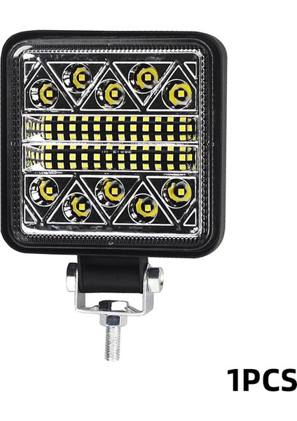Kare Sabit 1pc Stili W Lightbar Spot LED Çalışma Işığı Bar Araba Traktör Suv Kamyon Sürüş Için Sis Lam LED 34SMD Farlar LED Lıghtba (Yurt Dışından)