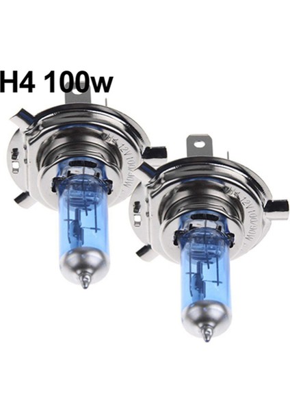 Beyaz H7 100W Ame Tipi H1H4H7 Araba Xenon Gaz Halojen Far Xenon Gaz Halojen Far Beyaz Lambalar 12V 5000K Ampuller (Yurt Dışından)