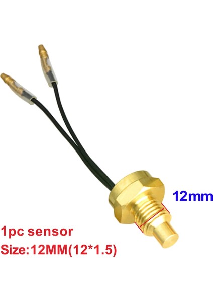 12MM Tarzı Evrensel Su Sıcaklık Sensörü Araba Sıcaklık Sensörü Su Sıcaklık Ölçer (Yurt Dışından)