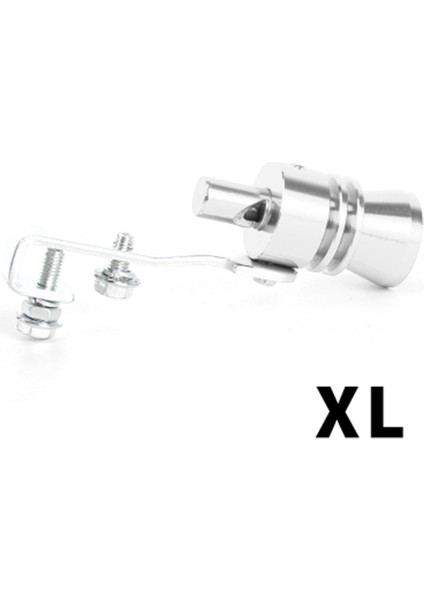 Gümüş-Xl Tarzı Evrensel Simülatör Whistler Egzoz Turbo Düdük Borusu Ses Susturucu Blow Off Car Styling Tunning S M L Xl (Yurt Dışından)