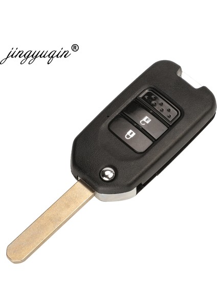 3 Düğme Gövde Jingyuqin Modifiye Çevirme Uzaktan Anahtar Kabuk Honda Fıt Xrv Vezel Cıty Jazz Cıvıc Hrv Düğmeleri Katlanır Anahtar Kutu Fob Yükseltme (Yurt Dışından) modelleri