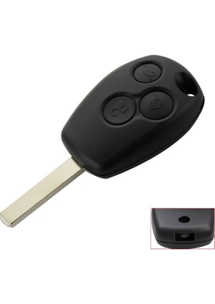 3 Düğme Bıçağı Var Okeyte Düğmesi Kesilmemiş Boş Bıçak Yedek Araba Anahtarı Kapağı Durumda Fob Renault Dacia Modus Clio 3 Twingo Kangoo Anahtar Kabuk (Yurt Dışından)
