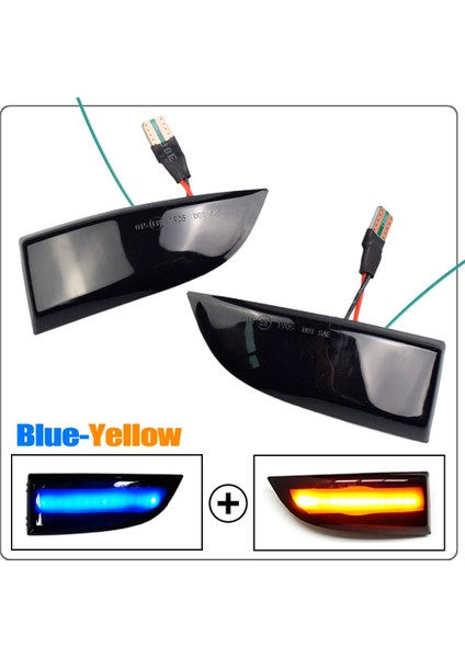 Kristal Tarzı Renault Megane 3 Için Fit Mk3 Iıı Rs Laguna Iıı X91 Fluence LED Dinamik Flaşör Gösterge Aynası Dönüş Işık Sinyali (Yurt Dışından)