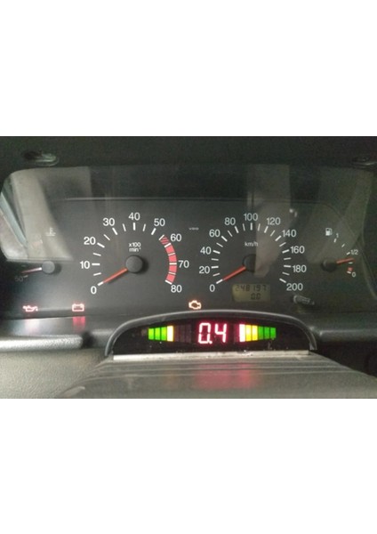 Kırmızı 4 Sensör Buzzer Araba Park Sensörü Kiti Ters Yedekleme Radar Sesli Uyarı Göstergesi Prob Sistemi 12V Parktronic (Yurt Dışından) fiyatları