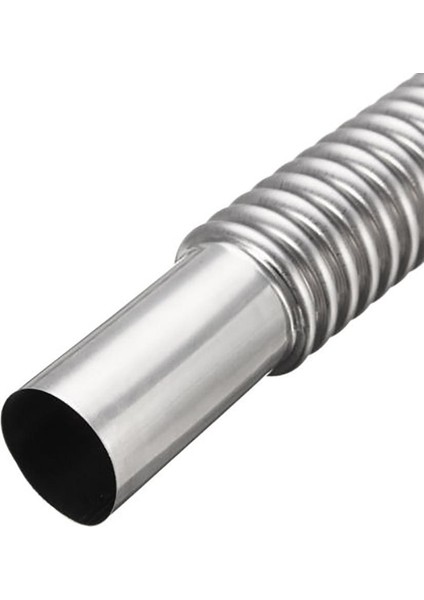 Yenı 60 cm Araba Egzoz Borusu Park Hava Isıtıcı Tankı Dizel Gaz Havalandırma Hortumu Otomobil Egzoz Borusu Oluklu Yuvarlak Boru (Yurt Dışından) fırsatları