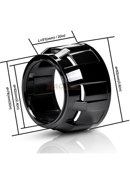 2 Adet Siyah Stil 2.5 Inç Bi Xenon Hıd Projektör Lens Kabuk Siyah Gümüş Örtü Maskesi Oto Motosiklet Far Güçlendirme Lensler Işık Muhafaza Kapağı (Yurt Dışından) indirimleri