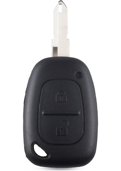 Bıçak NE73 Stili ile Keyyou 2 Düğme Araba Anahtarı Kabuk Fob Kılıf Vauxhall Opel Vivaro Renault Movano Trafic Renault Kangoo Kesilmemiş NE73VAC102 Bıçak (Yurt Dışından)