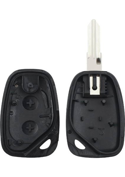 Bıçak NE73 Stili ile Keyyou 2 Düğme Araba Anahtarı Kabuk Fob Kılıf Vauxhall Opel Vivaro Renault Movano Trafic Renault Kangoo Kesilmemiş NE73VAC102 Bıçak (Yurt Dışından) indirimleri