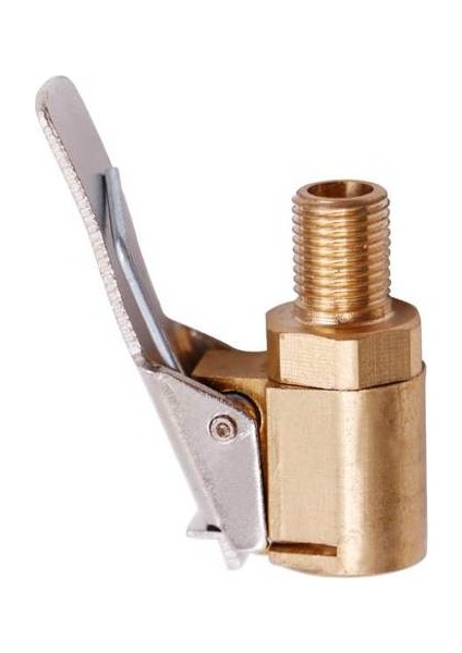 No.4 Tarzı Oto Lastik Vana Pompa Memesi Kelepçesi Sönük Araba Motosiklet Bisiklet Hava Aynası Şişirme Şişirilebilir Pompa Adaptörü Iplik Konnektörü (Yurt Dışından)