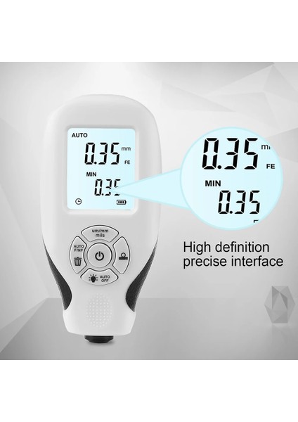 H Dijital Kaplama Kalınlık Ölçer 1 Mikron Araba Boya Filmi Kalınlık Test Cihazı Mfenfe Manuel Boya Aracı (Yurt Dışından) fırsatları