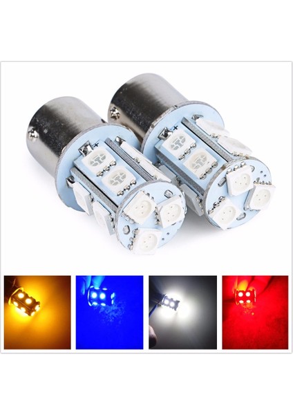 12V Tarzı Sarı 2 Adet BAY15D P Smd Beyaz Dönüş Fren LED Işık Lamba Ampul 12V 24V Amber Sarı Kırmızı Mavi Sıcak (Yurt Dışından) fiyatları
