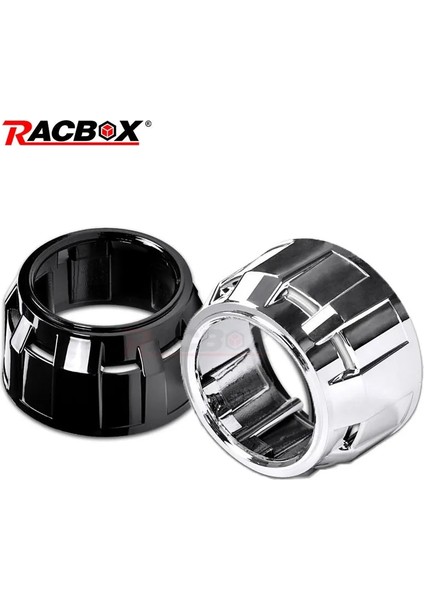 2 Adet Gümüş Tarzı 2.5 Inç Bi Xenon Hıd Projektör Lens Kabuk Siyah Gümüş Örtü Maskesi Oto Motosiklet Far Güçlendirme Lensler Işık Muhafaza Kapağı (Yurt Dışından) fiyatları