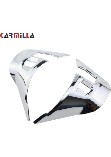 Krom Parlak Stil Carmilla Araba Styling Krom Direksiyon Paneli Dekorasyon Trim Kapak Sticker Peugeot Aksesuarları Için (Yurt Dışından) modelleri