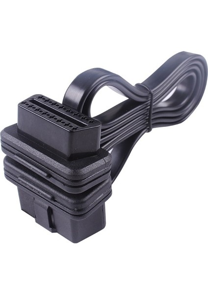 Araba Obd Hattı Obd2 Uzatma Kablosu Bir Nokta Iki Erişte Düz Kablo Obd Bir Sürükle Iki Tam Çekirdekli Güç Onnect Adaptörü (Yurt Dışından)