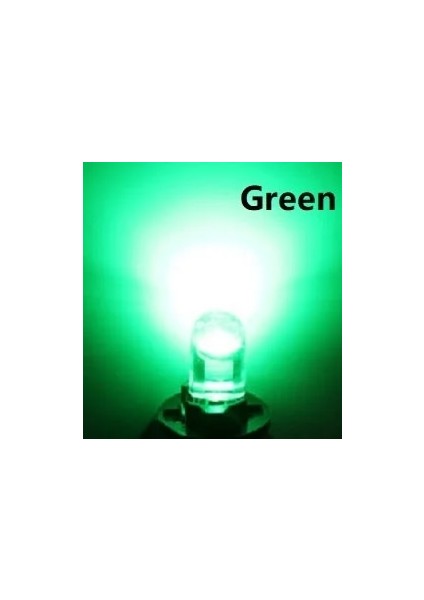 2 Parça Tarzı Yeşil x W5W T10 LED Lamba Araba Ampul Epoksi Reçine Cob 12V 6000K 7 Renk Kama Plaka Lambası Dome Göstergesi Okuma Işığı Beyaz (Yurt Dışından) fiyatları