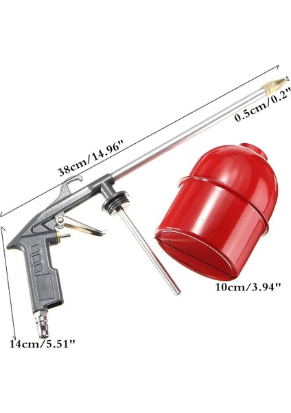 Kırmızı Stil Araba Motor Temizleyici Solvent Hava Püskürtücü Yıkayıcı Otomatik Yağ Alma Sifon Aracı Araba Temiz Aksesuarları Araba Yıkama Tabancası Yağmurlama Aletleri (Yurt Dışından)