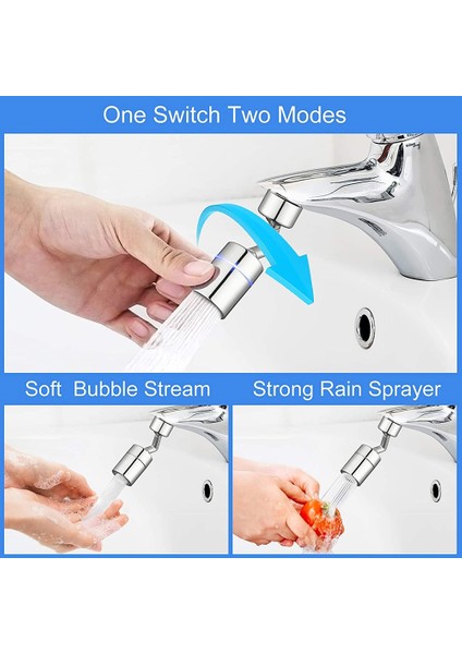 Kahverengi Tarzı 720 ° Evrensel Sıçrama Filtresi Musluk Sprey Kafası Anti Sıçrama Filtresi Musluk Çocuk Hareketli Mutfak Musluk Su Tasarruflu Meme Püskürtücü (Yurt Dışından) indirimleri