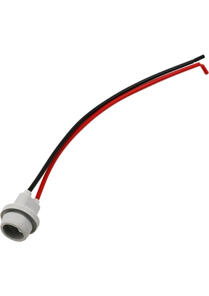 T10 Yumuşak D Stili T10 W5W Yumuşak Ampul Tutucu Adaptörler Kablo LED Ampul Konnektör Soket Kama Taban Ampul Fişi Uzatma Kablo Demeti (Yurt Dışından)