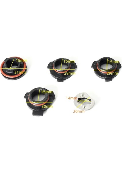NO.9012 Stili Sunnylıght Far Ampulü Taban Adaptörü Soket Tutucu H1 H Hb Otomatik Far Tutucu LED Işık Soketi (Yurt Dışından) modelleri