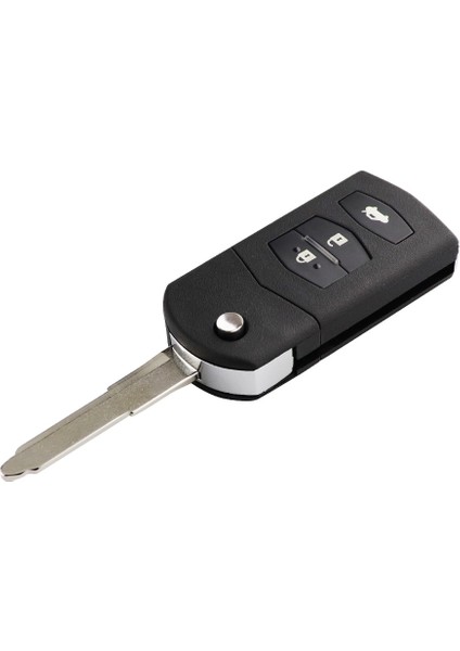 3bt Büyük Set Stili Yıqıxın Düğmeler Uzaktan Anahtar Kutu Fob Kabuk Flip Katlanır Mazda X5 Cx5 Cx7 Cx9 Rx8 ile Kesilmemiş Bıçak Anahtar Kafa (Yurt Dışından)