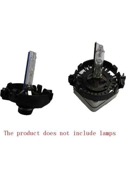 Rockeybright 2x Hıd Far Ampulleri Adaptörü Plastik D2R D2C D2S Xenon Ampul Tutucusu D1R D1C D1S Gizli Ampul Tutucuları Adaptör Soketi (Yurt Dışından)
