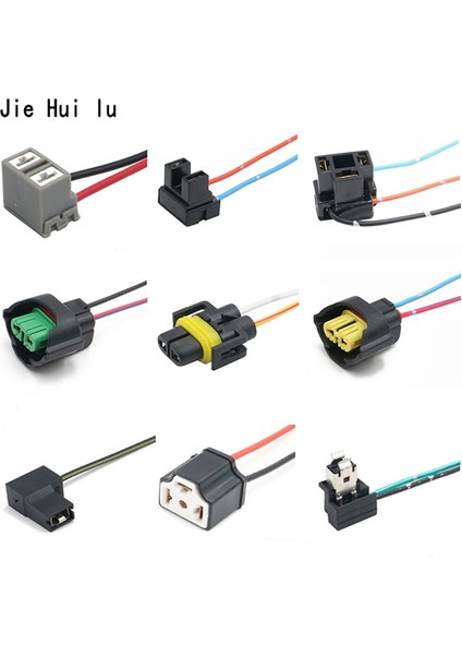 H7 Stili H1 H3 H H7 H8 H11 Hb H Hb4 Soket Adaptörü Araba Lambası Kablosunun LED Ampul Konnektörü (Yurt Dışından) fiyatları